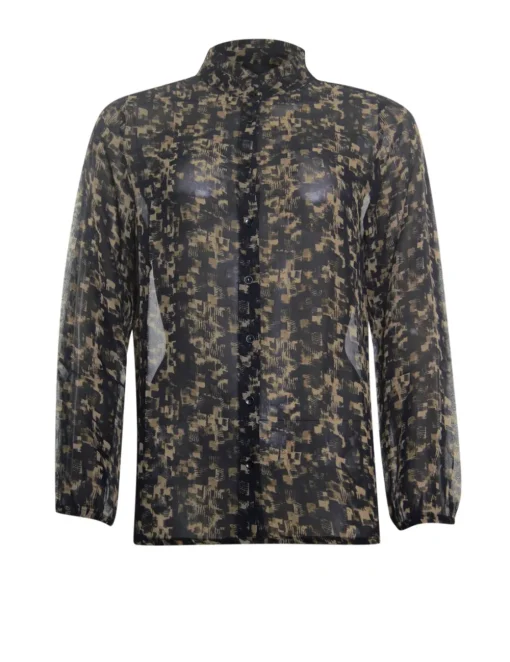 Poools blouse 233229 Zwart New