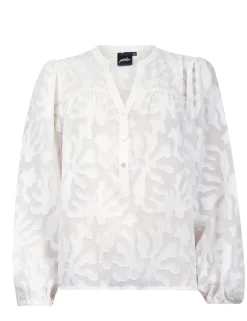 Poools blouse 513183 Offwhite Hot