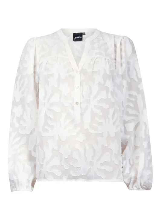 Poools blouse 513183 Offwhite Hot