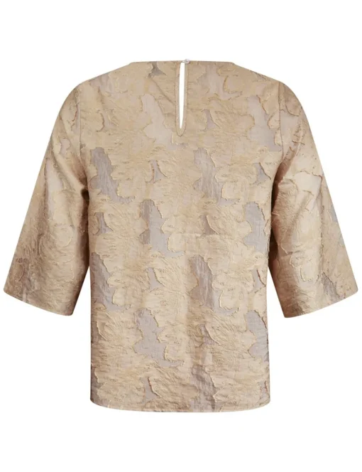 Poools blouse 513226 Donker Bruin Hot