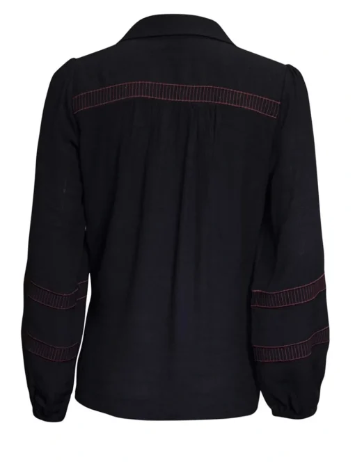 Poools blouse 433178 Zwart Discount