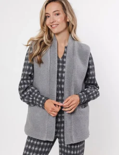 Poools gilets 433222 Grijs Melange Clearance