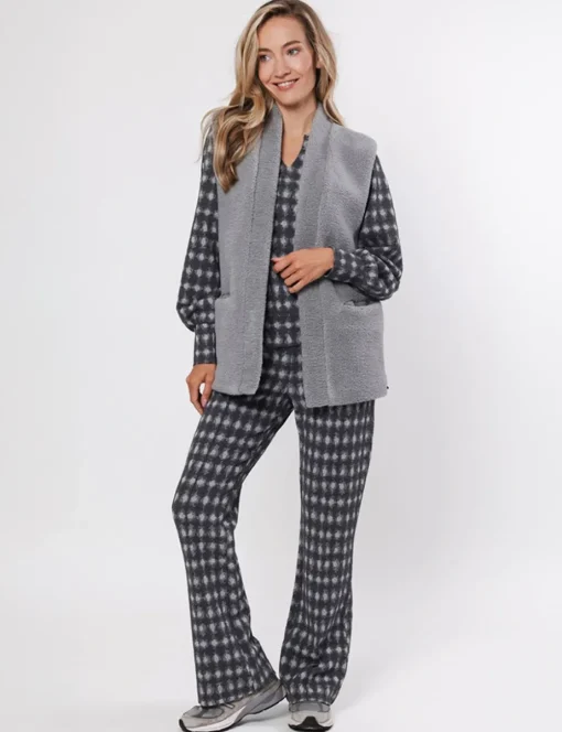 Poools gilets 433222 Grijs Melange Clearance