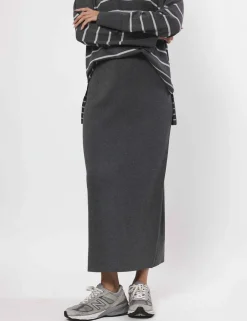 Poools maxi rok 433155 Grijs Best