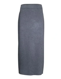 Poools maxi rok 433155 Grijs Best