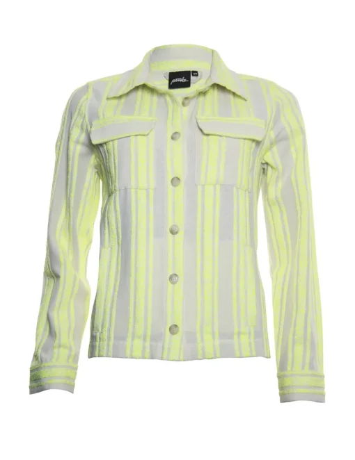 Poools spijkerjack 313244 Licht Groen Hot