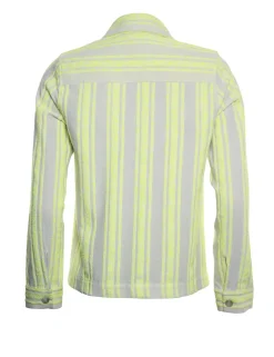 Poools spijkerjack 313244 Licht Groen Hot