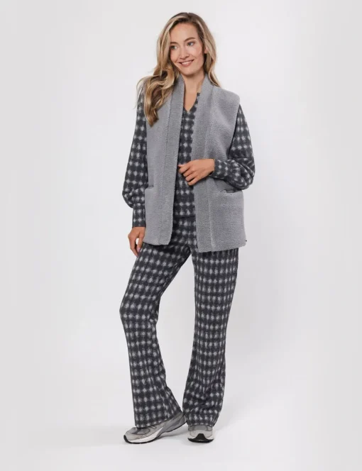 Poools sweater 433242 Grijs Melange Discount