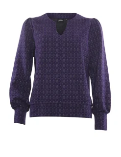 Poools sweater 333193 Paars Sale
