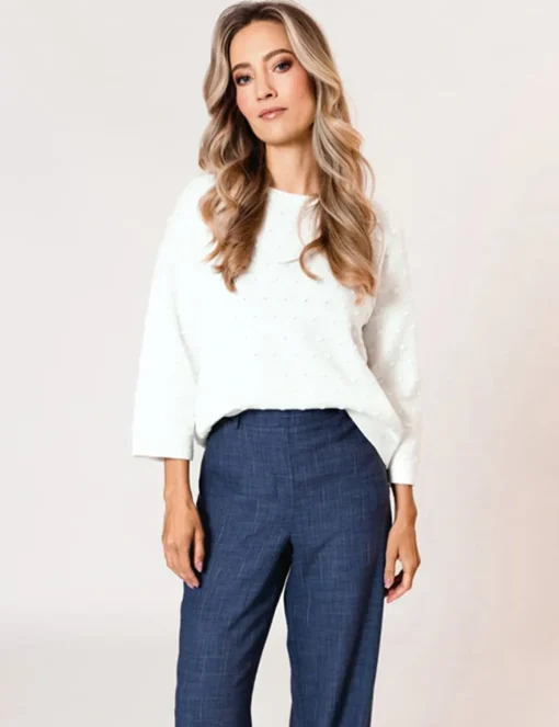 Poools trui 513117 Offwhite Discount