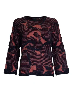 Poools trui 433215 Rood Fashion