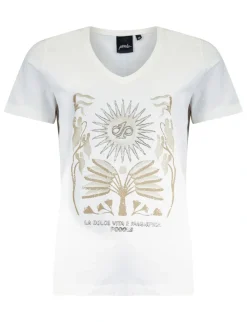 Poools t-shirts 513215 Offwhite New