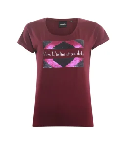 Poools t-shirts 133162 Donker Rood Best