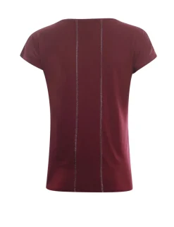Poools t-shirts 133162 Donker Rood Best