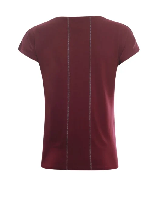 Poools t-shirts 133162 Donker Rood Best