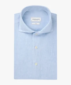 Profuomo business overhemd PPWH10020B Licht Blauw Outlet