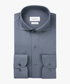 Profuomo business overhemd PPWH10001D Indigo Best