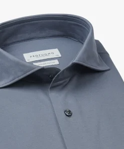 Profuomo business overhemd PPWH10001D Indigo Best
