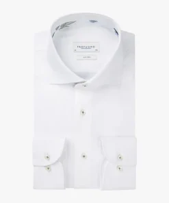 Profuomo business overhemd PPWH10014A Wit Discount