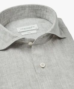 Profuomo business overhemd PPWH10020J Mint Groen Sale