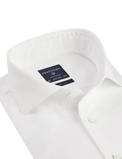 Profuomo business overhemd Slim Fit PP0H0A001 Wit Online