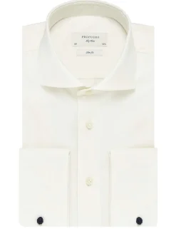 Profuomo business overhemd Slim Fit PP0H0C002 Ecru Clearance