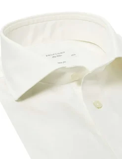 Profuomo business overhemd Slim Fit PP0H0C002 Ecru Clearance
