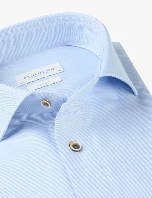 Profuomo business overhemd PPVH30008A Licht Blauw New
