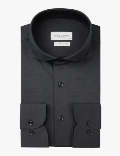 Profuomo jersey overhemd PPVH30044F Antraciet Sale