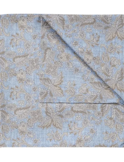 Profuomo pochet PPQN10019A Blauw Fashion