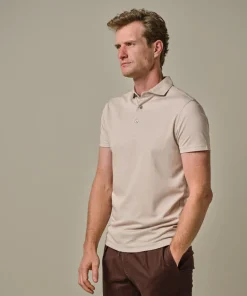 Profuomo polo's PPWD10022B Beige Fashion