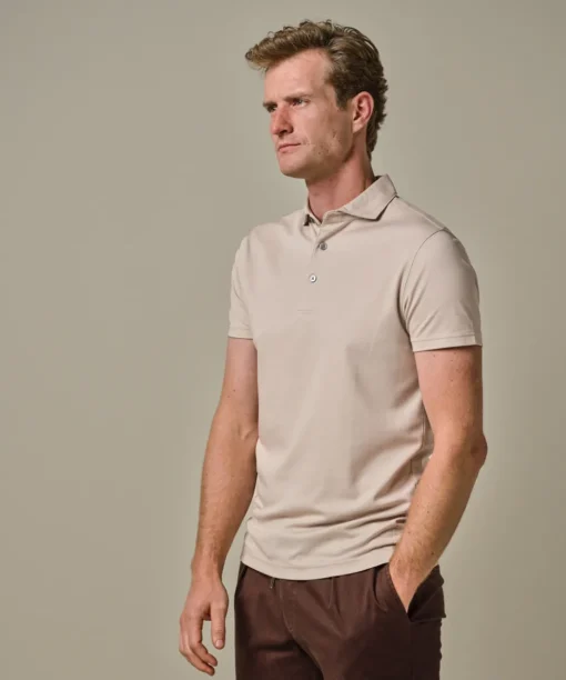 Profuomo polo's PPWD10022B Beige Fashion