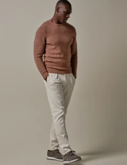 Profuomo ronde hals trui PPVJ30012F Rood Hot