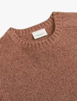 Profuomo ronde hals trui PPVJ30012F Rood Hot