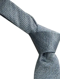 Profuomo stropdas PPOA3B110A Blauw Discount