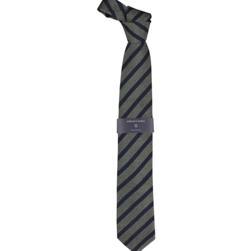 Profuomo stropdas PPPA3A005D Groen Hot