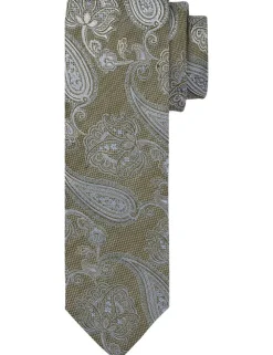 Profuomo stropdas PPQA1A020D Groen Fashion