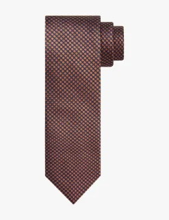 Profuomo stropdas PPUA30028B Roest Fashion