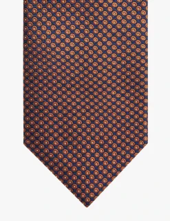 Profuomo stropdas PPUA30028B Roest Fashion
