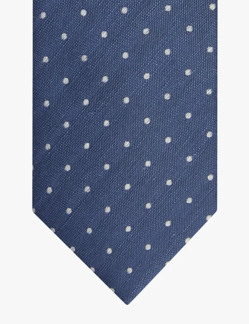 Profuomo stropdas PPVA10046B Blauw Outlet