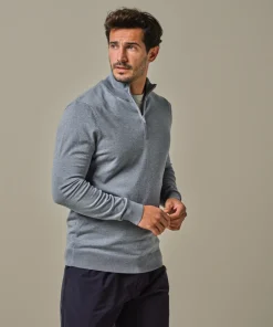 Profuomo trui PPWJ10007D Blauw Clearance