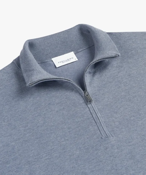 Profuomo trui PPWJ10007D Blauw Clearance