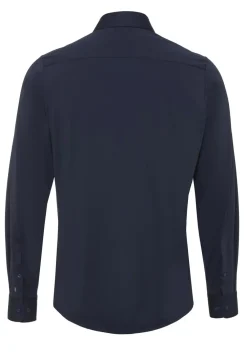Pure jersey overhemd Slim Fit 4030-21750 Marine Online