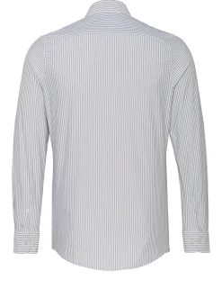 Pure jersey overhemd Slim Fit E11302-21122 Beige Clearance