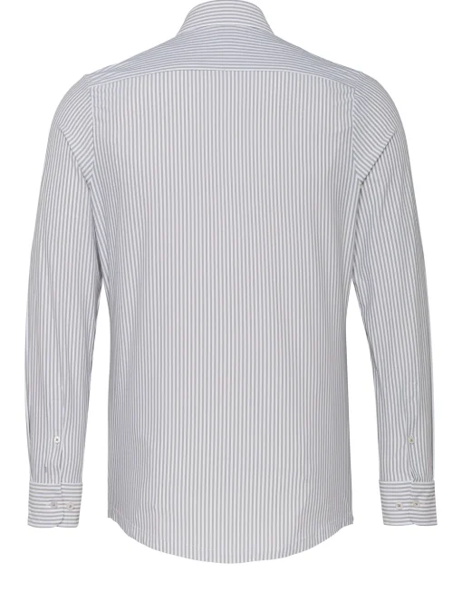 Pure jersey overhemd Slim Fit E11302-21122 Beige Clearance