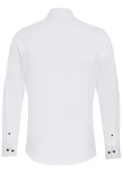 Pure jersey overhemd Slim Fit D91302-21177 Wit Hot