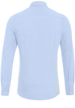 Pure jersey overhemd Slim Fit 4030-21750 Blauw Outlet