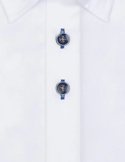 R2 business overhemd Tailored Fit 122.HBD.010 Wit Sale