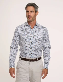 R2 business overhemd Tailored Fit 126.WSP.043 Wit Fashion