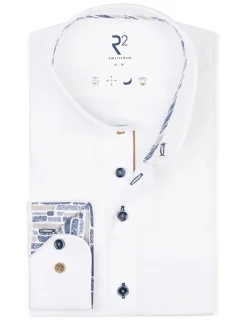 R2 business overhemd Tailored Fit 126.WSP.037 Wit Online
